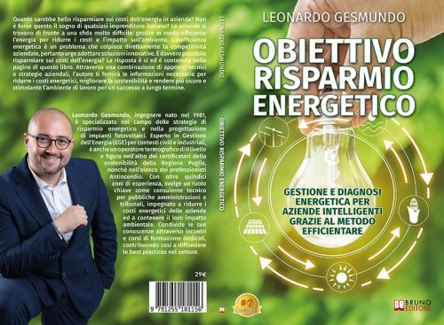 Obiettivo Risparmio Energetico: Bestseller il libro di Leonardo Gesmundo sull’importanza dell’efficientamento energetico in azienda