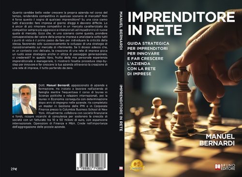 Imprenditore In Rete: Bestseller il libro di Manuel Bernardi sull’importanza di una rete di imprese per il successo di una PMI