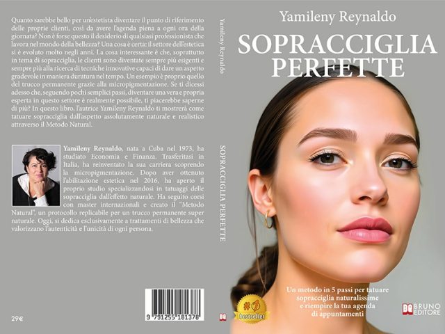 Sopracciglia Perfette: Bestseller il libro di Yamileny Reynaldo sull’importanza di usare tecniche innovative nel trucco permanente