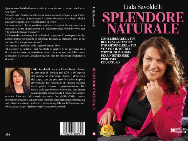 Splendore Naturale: Bestseller il libro di Liala Savoldelli sull’importanza di un’alimentazione equilibrata per la salute