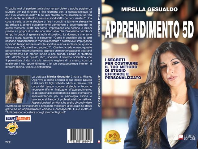 Apprendimento 5D: Bestseller il libro di Mirella Gesualdo sull’apprendimento rapido a qualsiasi età